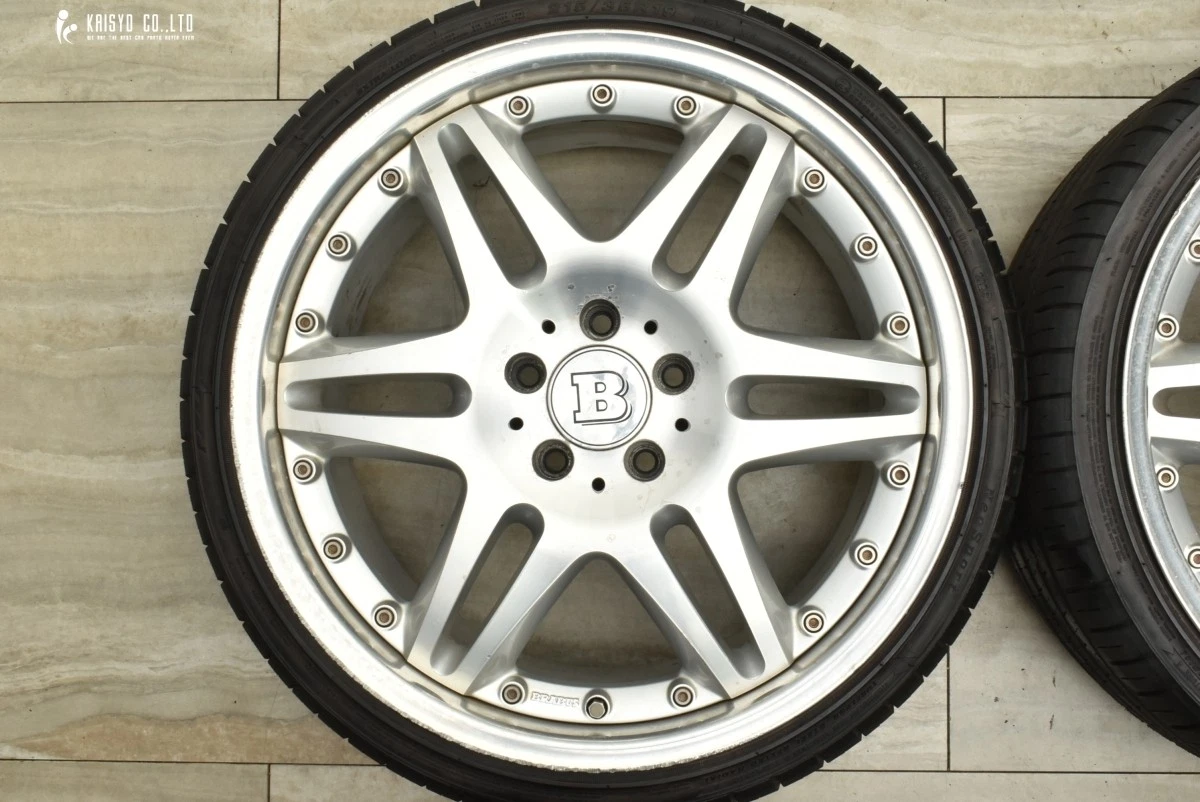 JDM BRABUS Mono Rock 6 19-inch 8.5J 9.5J +45 PCD114.3 2024 215/35R19 t No Tires - Image 2