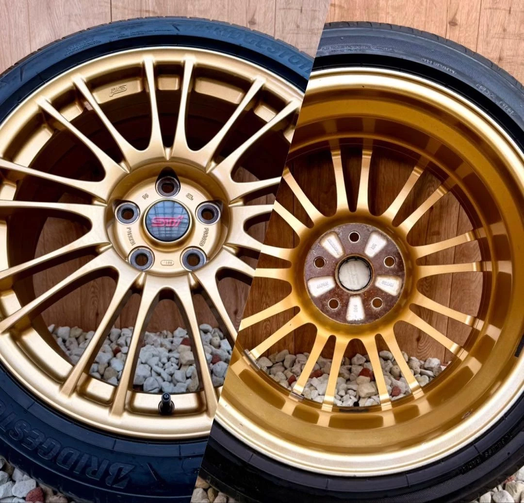 JDM BBSforgingsubaru WRX STI genuine 188.5JPCD114.3 No Tires - Image 12