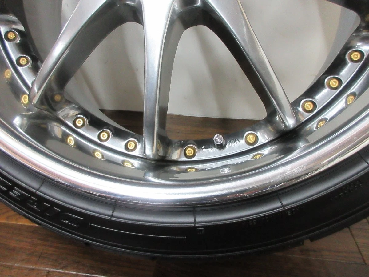 JDM ・ blitzBLITZ TechnoSpeed Z1 18in8J+45 9J+45 5-lug PCD114.3 DL DZ No Tires - Image 5