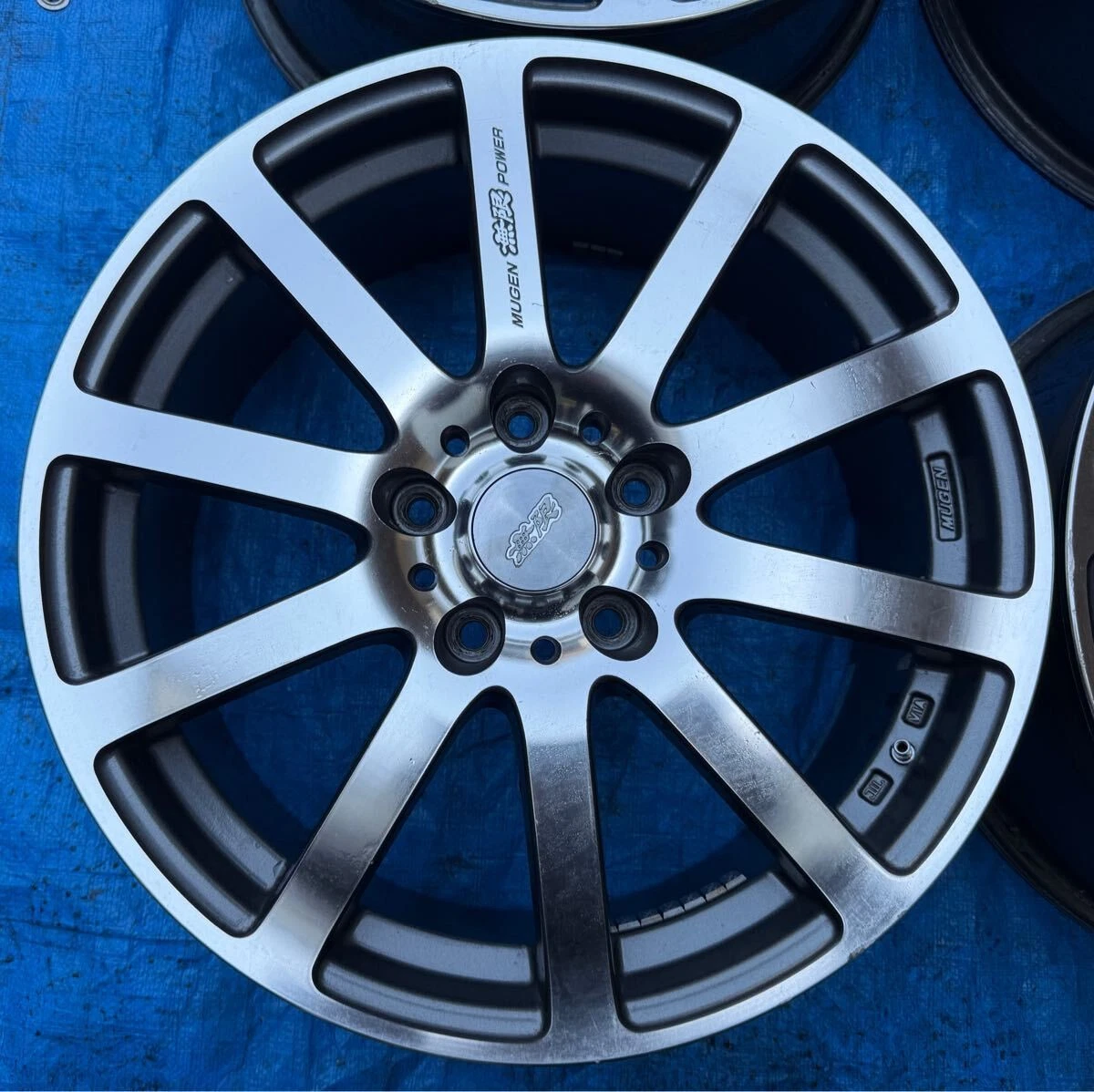 JDM HONDA Nothing Limited Edition NR 10-Spoke Used Aluminum Wheels 17 No Tires - Image 2