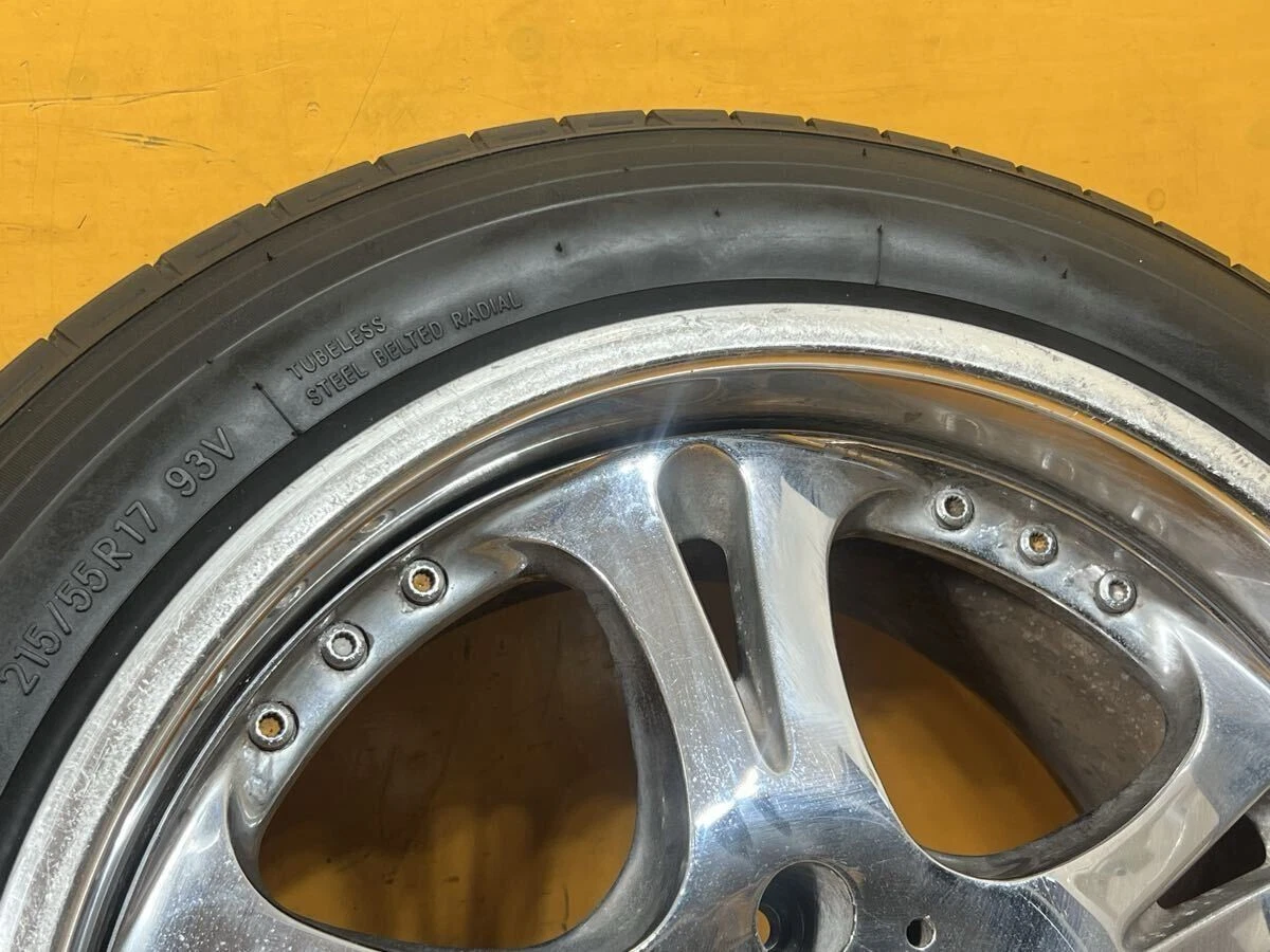 JDM Rare WEDS Kranze Cerberus 17-inch 9j +34 pcd114.3 5-hole 2-book se No Tires - Image 7