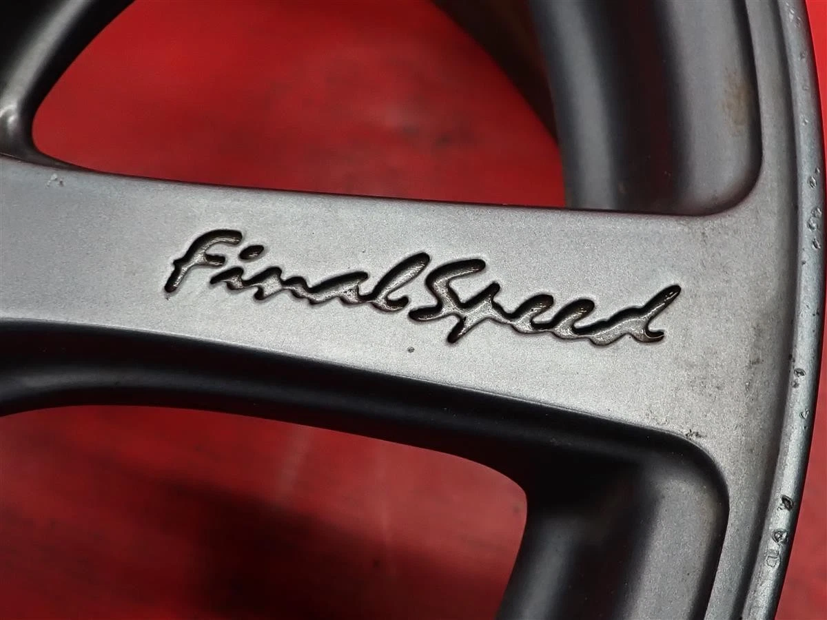 JDM Set of 4 Final Speed Faber9 Aluminum Wheels Used 177J +33 offset No Tires - Image 3