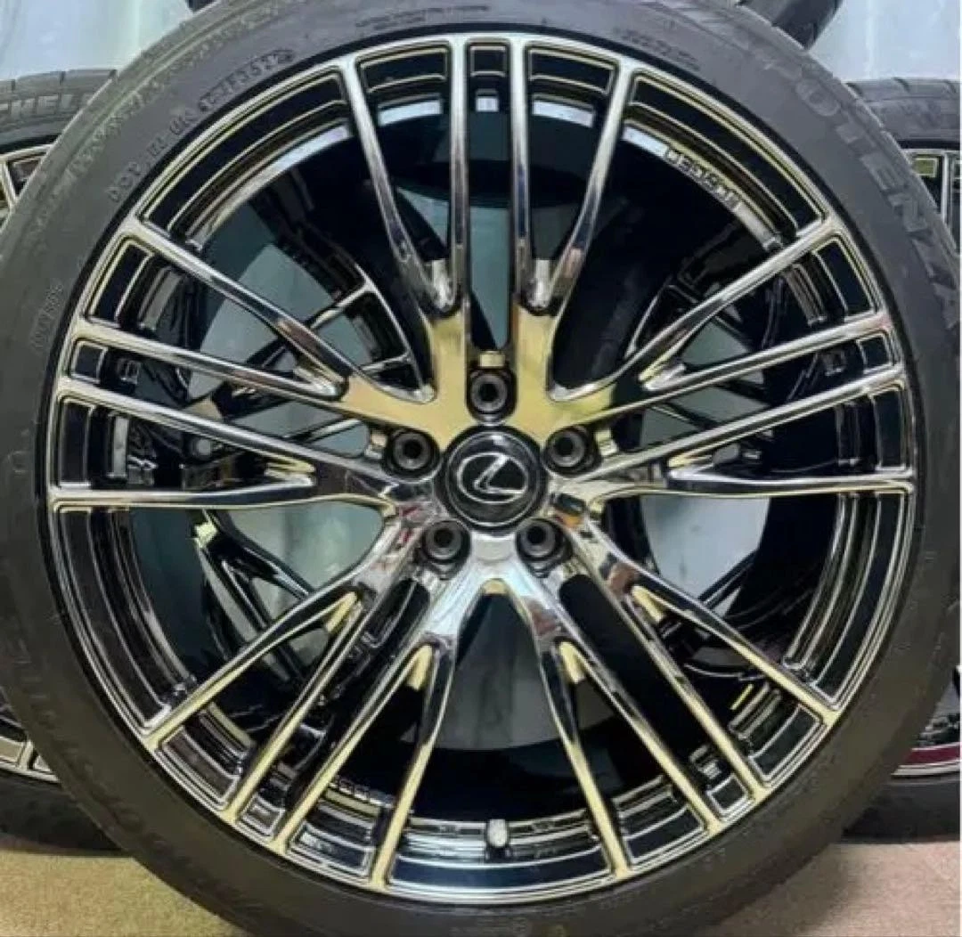 JDM High-end Lexus LS500 genuine option Modellista 21-inch wheel and t No Tires - Image 3