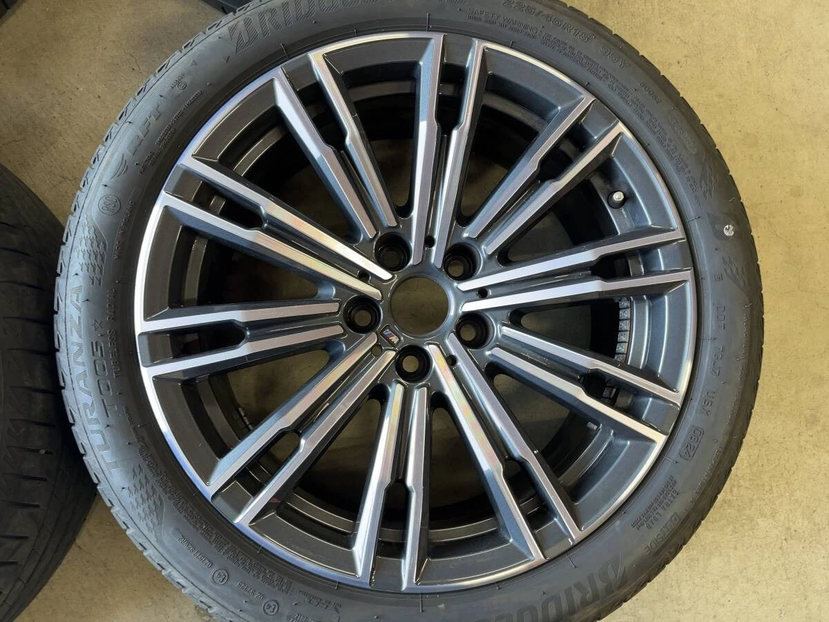 JDM BMW G20 G21 and G22 Genuine Msports BS 18-inch Wheels Set of 4 No Tires - Image 4