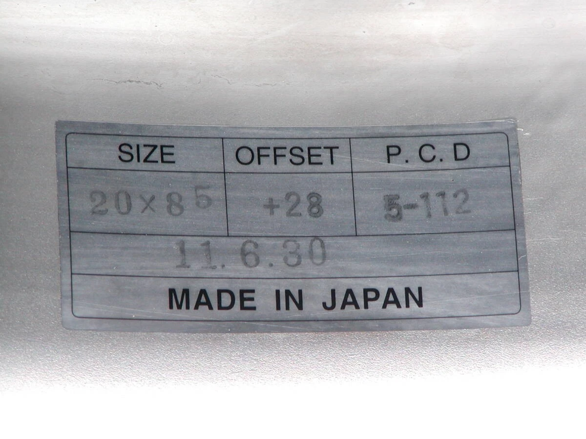 JDM Custom-made top-quality Club Linea L450 8.5J 10J PCD112-5H wheels No Tires - Image 4