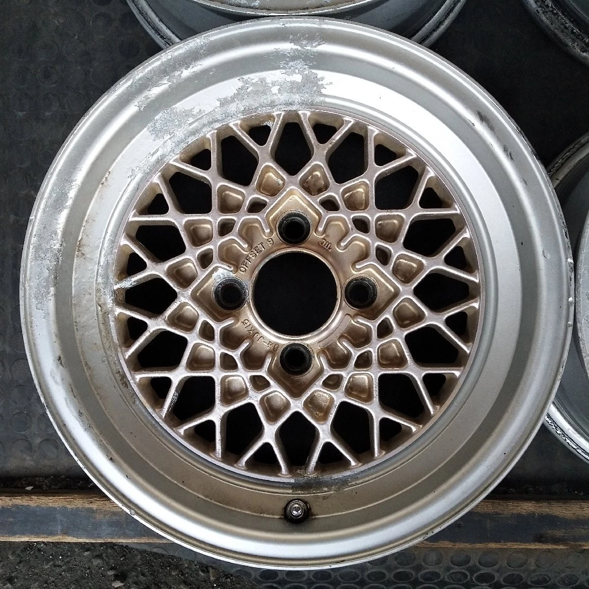 JDM T3-46 4Book Price 15x6.5J 4x114.3 ET+9 Hub 75 Old car etc. In-stor No Tires - Image 6