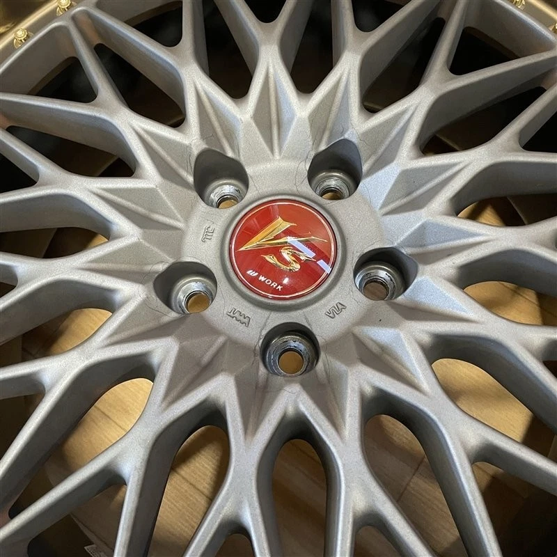 JDM WORK VS-XV 9.0-19+40 5H114.3 Dunlop VEURO VE303 245/35R19 93W tire No Tires - Image 3