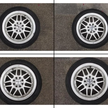 JDM 5ZIGEN MotorSports DIV.3N1R Wheels 4Book No Tires