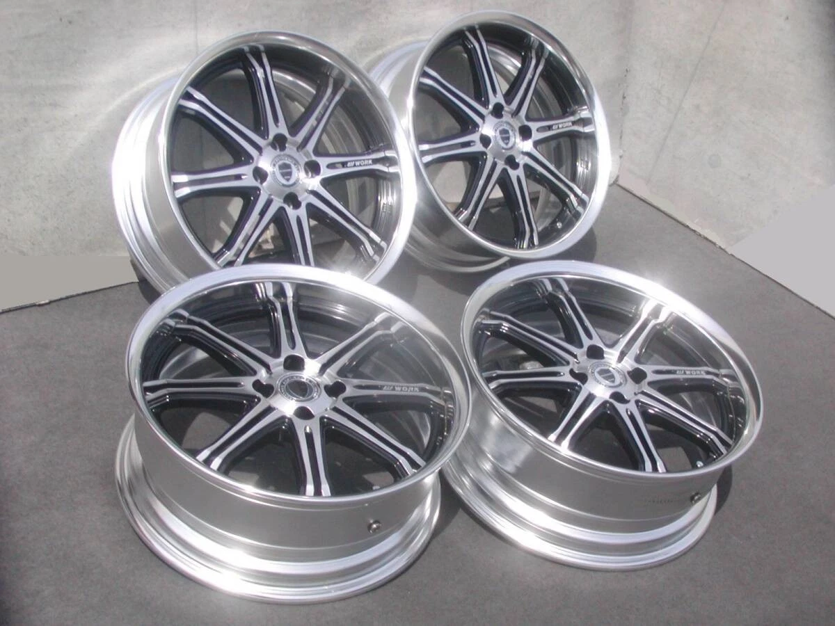 JDM Deep rims Schwert SC1 7J +20 PCD100 for Roadster bB Civic MR-S Fit No Tires