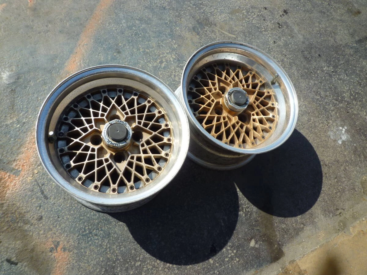 JDM Hoshino Impul 7J Rare Deep Rim No Tires - Image 9