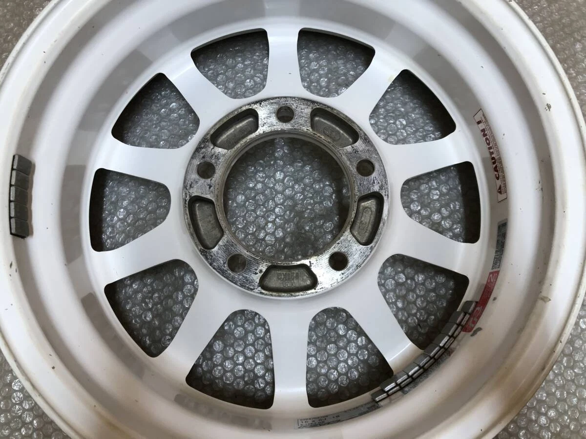 JDM ① Rare RAYS A-LAP-J PRO A-Lap J FORGED 165J -18 Aluminum Wheels Wh No Tires - Image 8