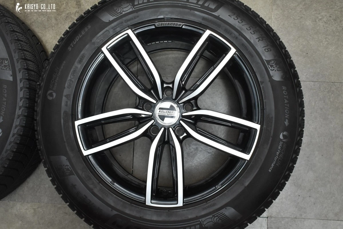 JDM Replacement Kelleners Junior 18-inch 8J +40 PCD120 Michelin X-ICE3 No Tires - Image 4