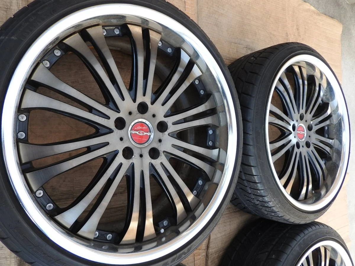JDM 20-inch AME Sharen XS-20 wheels 8.5J+42 PCD114.3 5-lug 255-35-20 N No Tires - Image 3