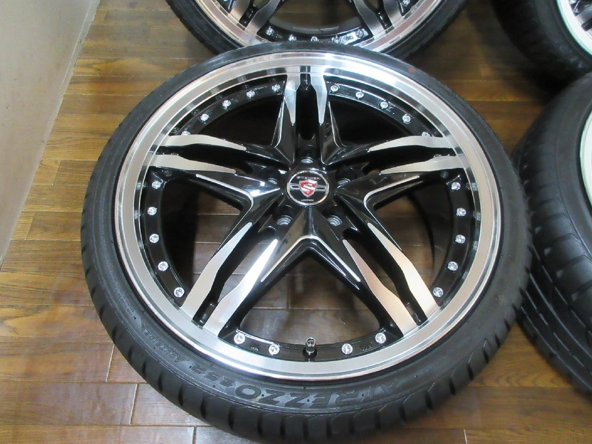 JDM AME Steiner LSV 19-inch 7.5J +55 5-lug PCD114.3 tires with Silun A No Tires - Image 4