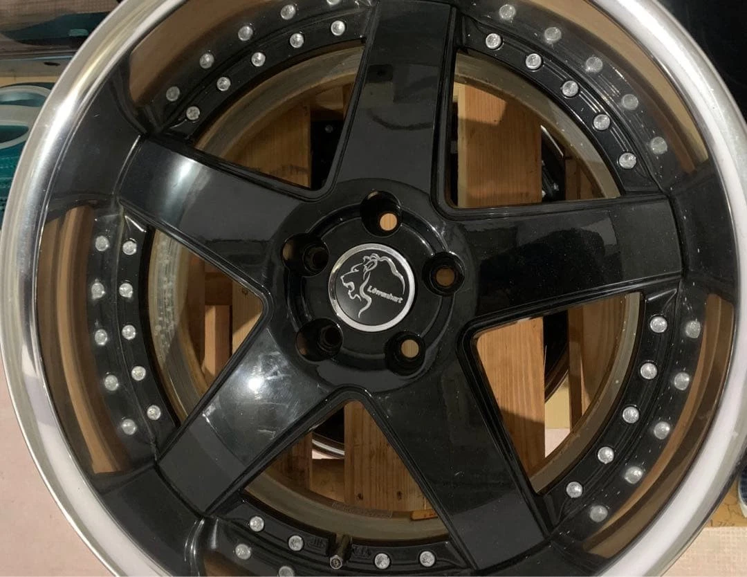 JDM work Lowenhart deep rim wheels 192Book No Tires