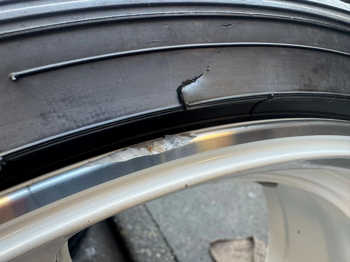 JDM Japan-made YOKOHAMA ADVAN Racing 18-inch wheels with DUNLOP 215/35 No Tires - Image 10