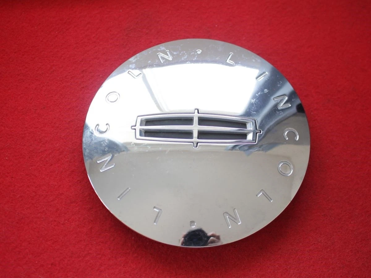 JDM 1 sheet genuine Lincoln used wheel center cap center cover emblem No Tires