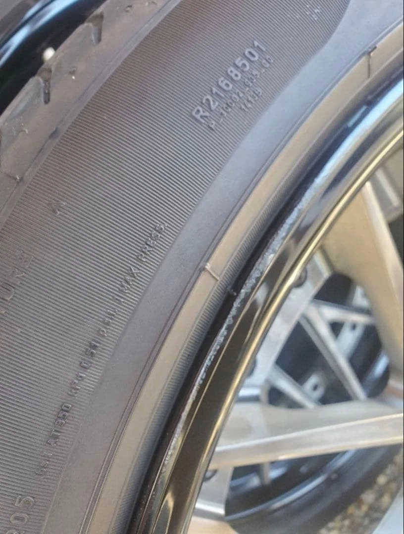 JDM WORK custom-made SION manufactured PCD120 used 22-inch tire wheel No Tires - Image 9