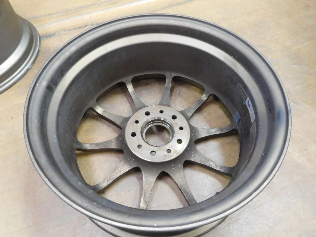 JDM 16-122Forged Good condition Rays CE28N17in 8.5J+40 7.5J+43 wheels. No Tires - Image 5