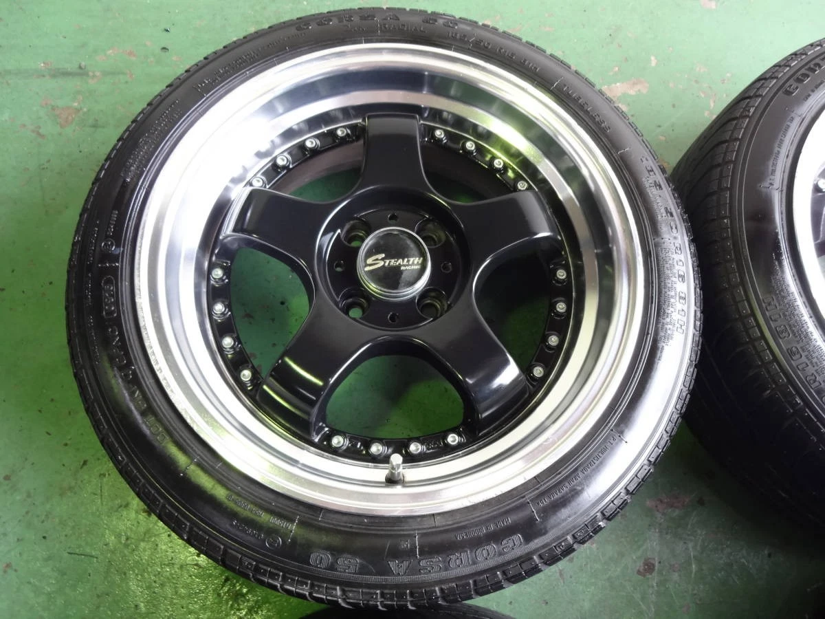 JDM DEEPS Stealth Racing PROGRESS K35 Tires 4-Pack 185/50R16 for Honda No Tires - Image 2