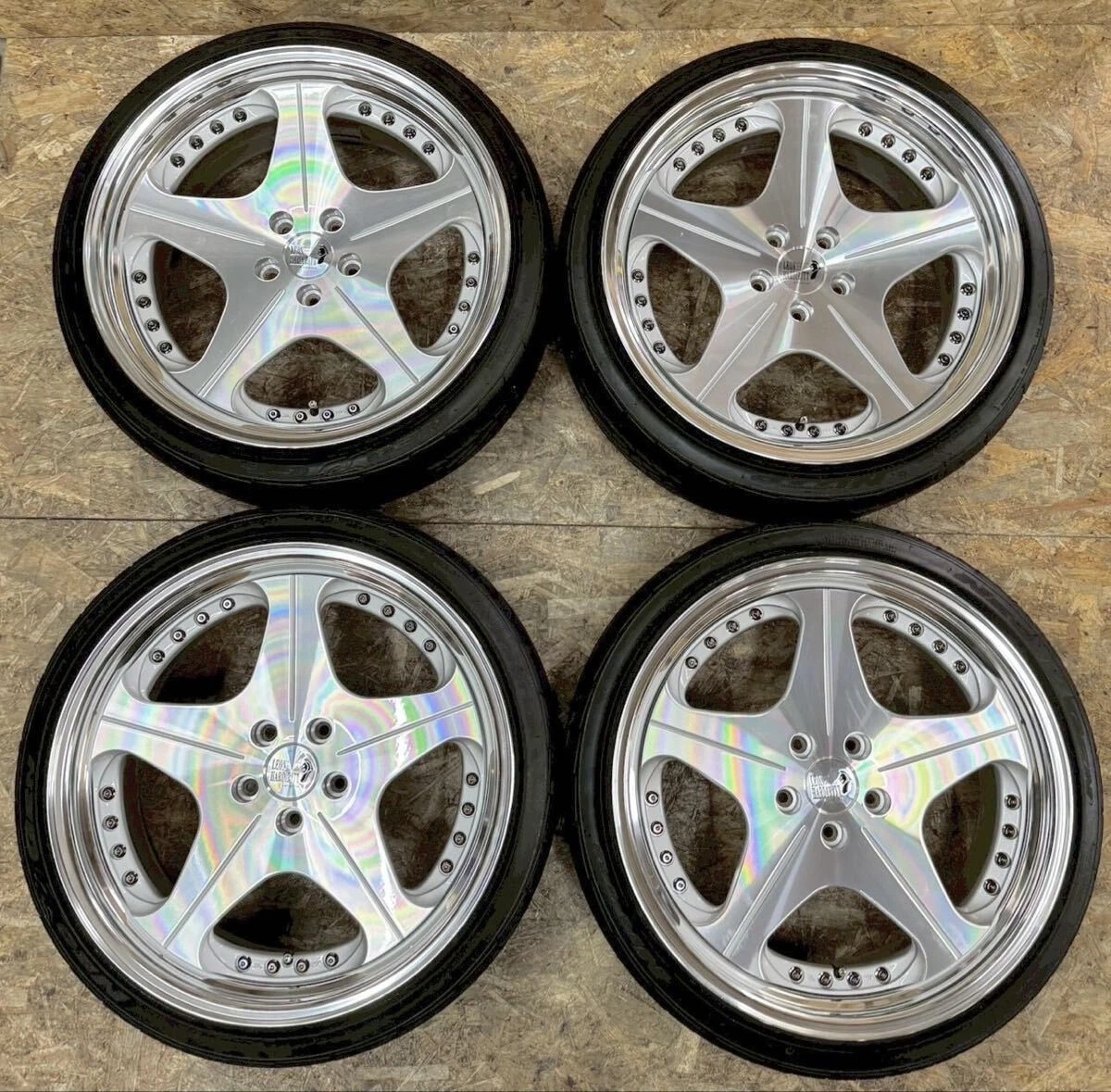 JDM Rare Leonhard Orden ORDEN 209J+32 PCD114.3 5-hole 5H Discontinued No Tires