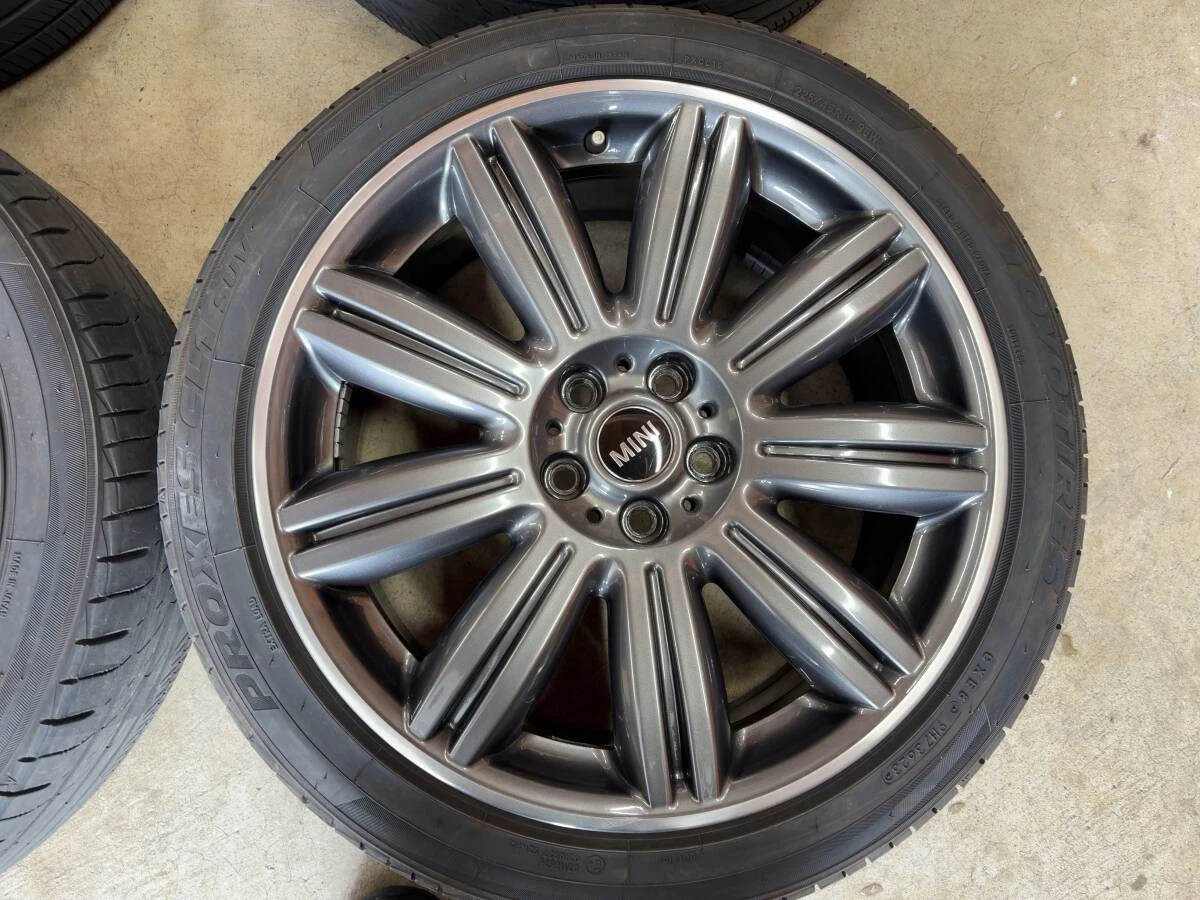 JDM BMW F60 Black Suo Bar Genuine TOYO 2023 19-inch Wheels Set of 4 No Tires - Image 4