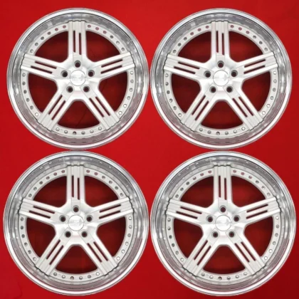 JDM LEON HARDIRITT Rasen 4Wheels no tires 20x9.5+27 10.5+25 5x114.3 Front BBKF