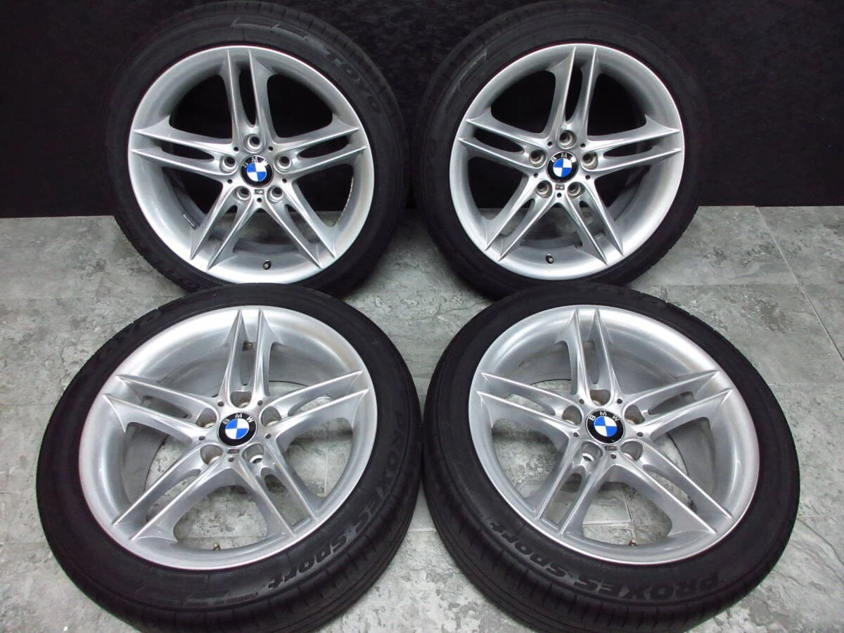 JDM BMW Z4M Roadster Genuine Double Spoke 224M Wheels 18 E85 E86 E46 E No Tires