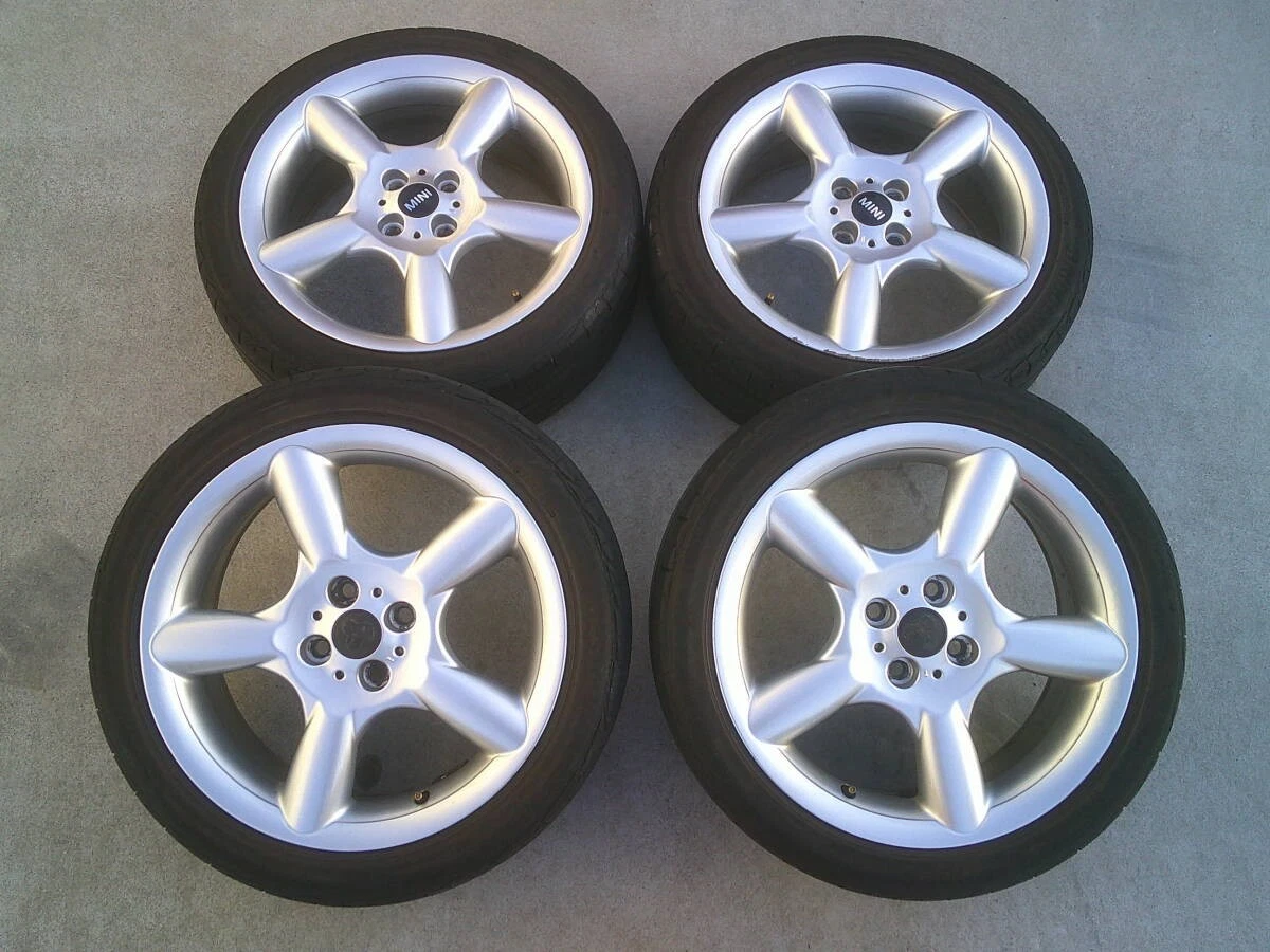 JDM BMW Mini Genuine 17 Aluminum Wheels 4-Bolt Pattern 7J x 17 +48 PCD No Tires