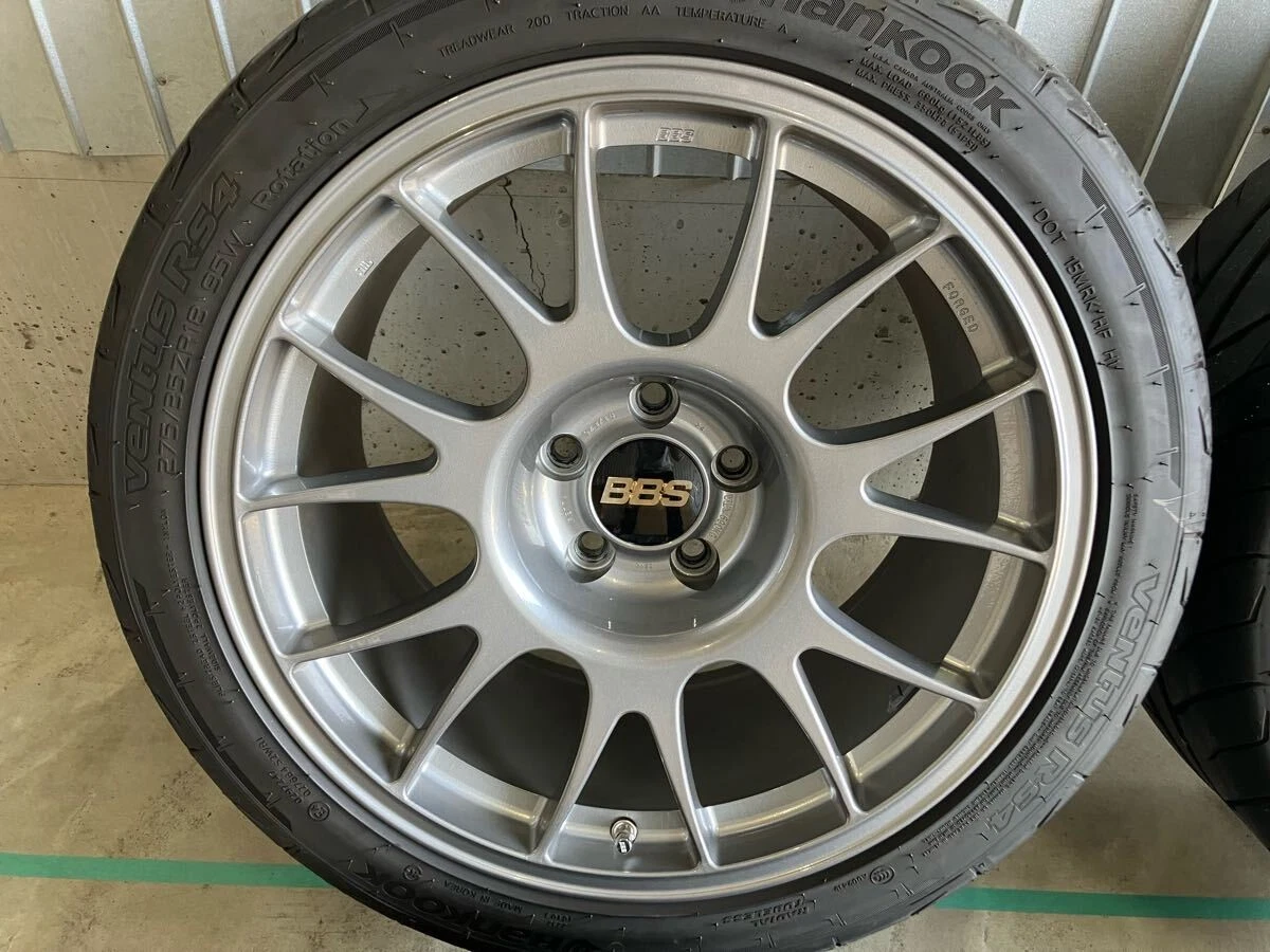 JDM No scratches BBS RE 8.5J 9.5J +24 18114.3 245 275 Celsior Aristo C No Tires - Image 4