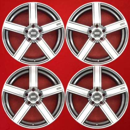 JDM Out of print rare Schmidt Motor Sports S5 used wheels 4Book 7.5J 1 No Tires