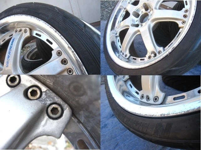 JDM Rays Volk Racing GT-7 8J+23 9J+17 5-hole PCD114.3/5H Big Caliper C No Tires - Image 9