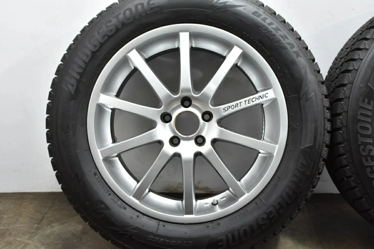 JDM Used Dunlop 4-Book Wheel Set 187.5JJ x 18 +50 PCD 108 235/60R18 10 No Tires - Image 6