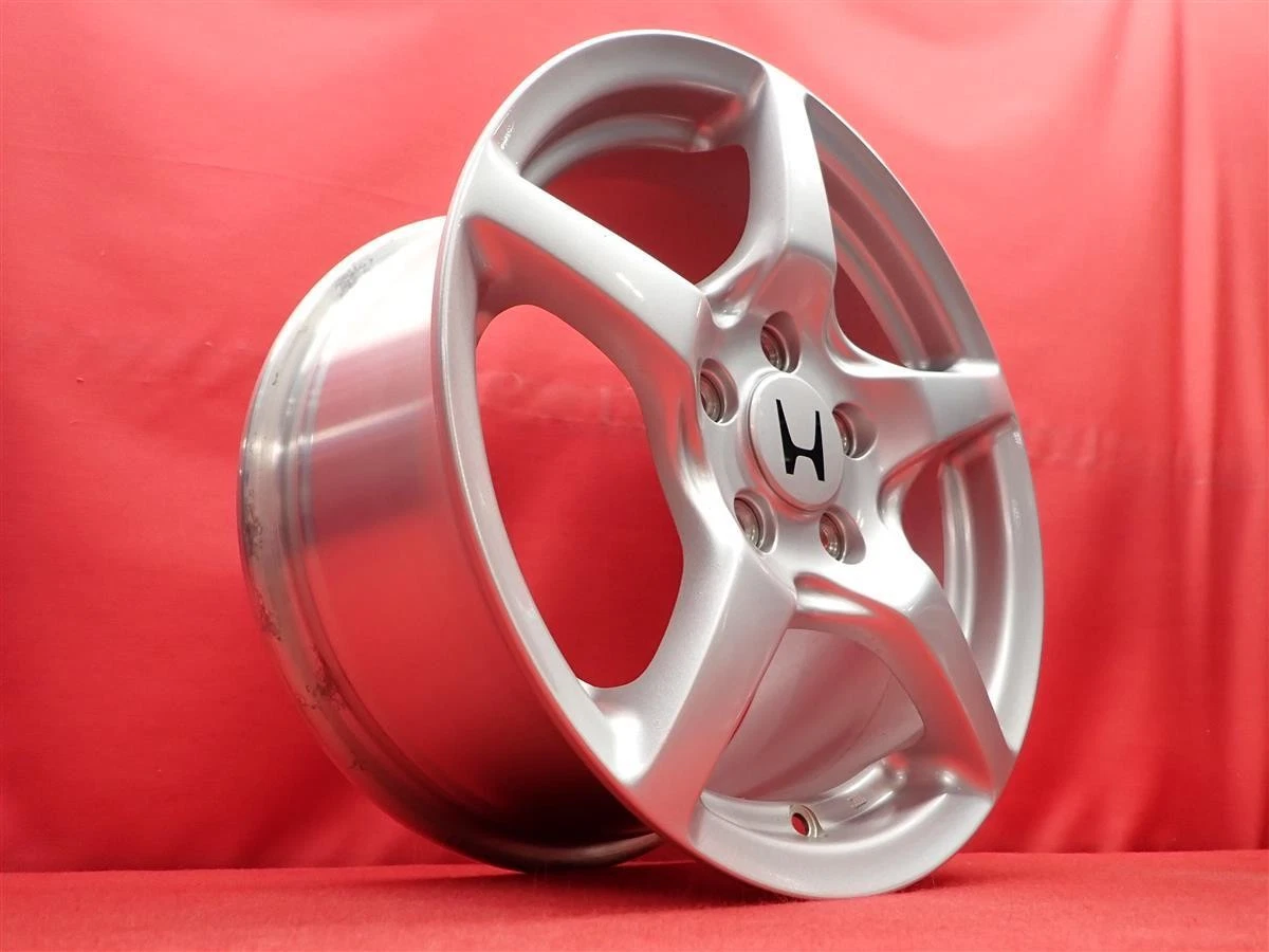 JDM Genuine HONDA S2000 Used Wheels 4Book 6.5/7.5J PCD114.3 5-Hole +55 No Tires - Image 3