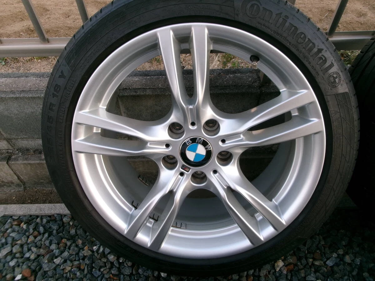 JDM BMW Genuine 3 Series F30 Msports Wheel and Tire Set of 4 No Tires - Image 5