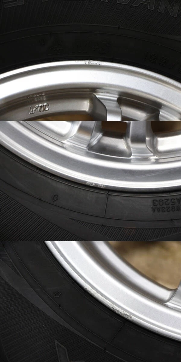 JDM B620 WEDS KEELER 15x5.5J+42 PCD139.7 6-lug car compatible JWL-T co No Tires - Image 10