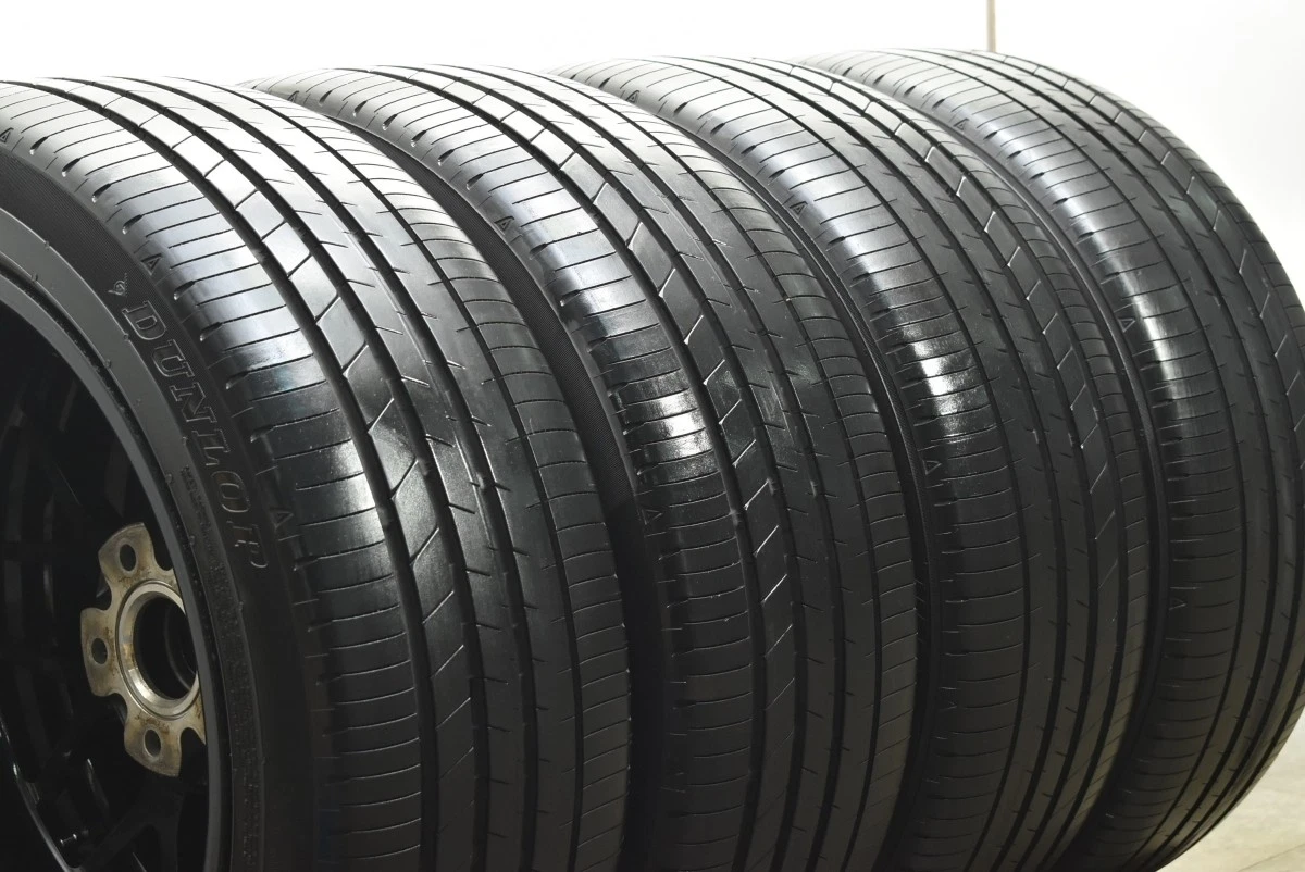 JDM Forged BBS RG-R 18-inch 8J +40 PCD114.3 Dunlop Sports Max LUX 225/ No Tires - Image 7