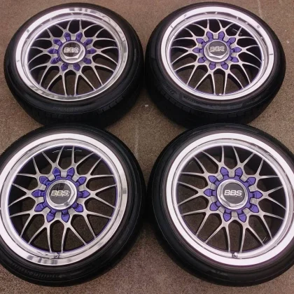 JDM lightweightforgingBBS RG RG164 167J OFF+38 4H PCD100 57mm Hub Cust No Tires