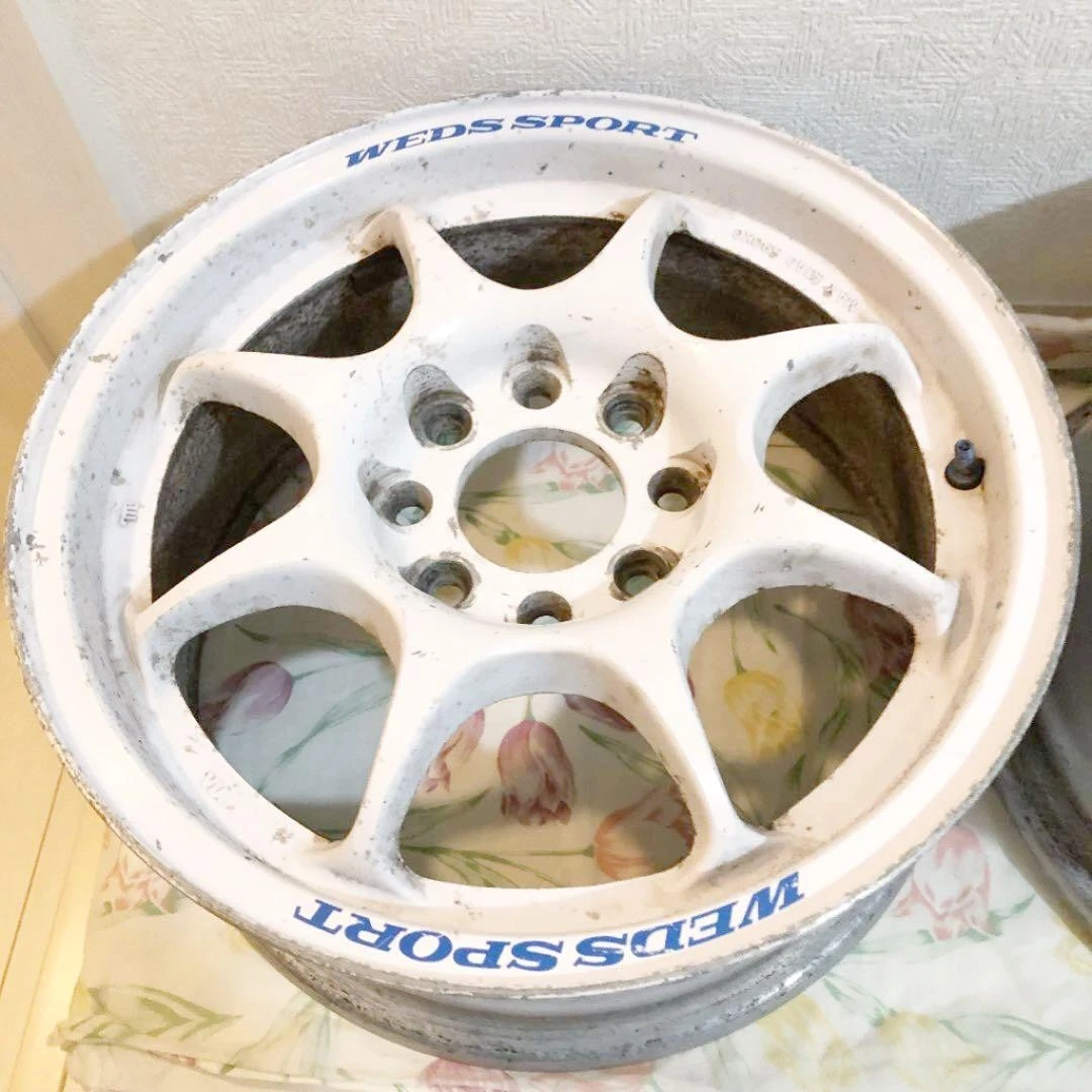 JDM Weds TC05 Wheels 6.5J +43 2Book Original No Tires - Image 3