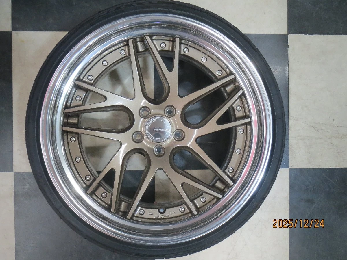 JDM Hottest Size: Used WORK GNOSIS CVX 20Z33 Z34 10J +15 / 11J -8 5H11 No Tires - Image 2
