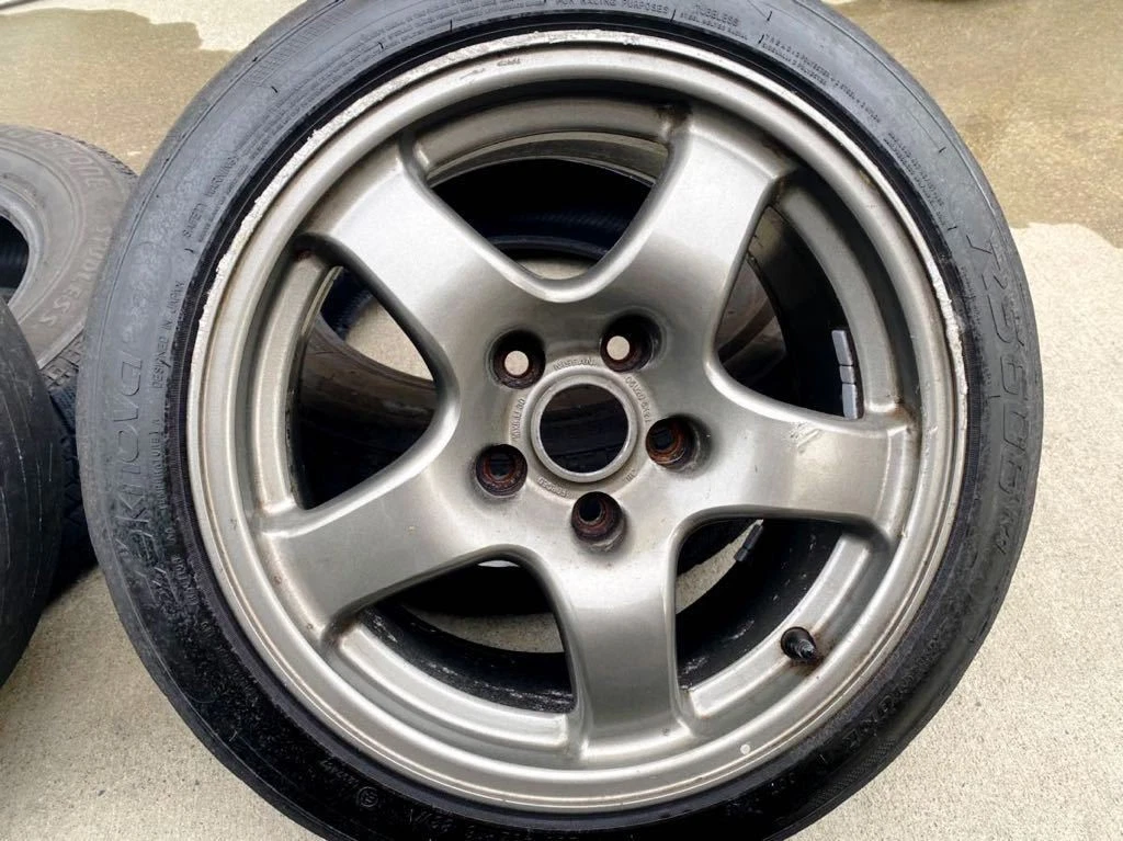 JDM Rare forged Nissan genuine BNR32 Skyline GT-R NISMO BBS FORGED 4-B No Tires - Image 5