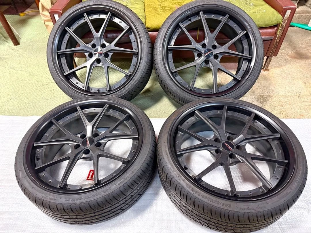 JDM BC FORGED HF-LC5 forging 21pcd112 No Tires - Image 3