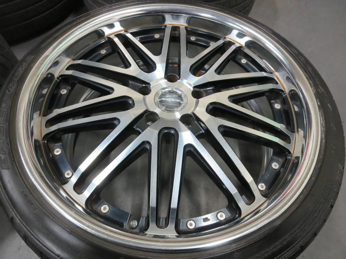 JDM Kyoho Sharen XG23 8.5J+40 9.5J+40 Low Disc 245/35R20 4-Pack Set fo No Tires - Image 3