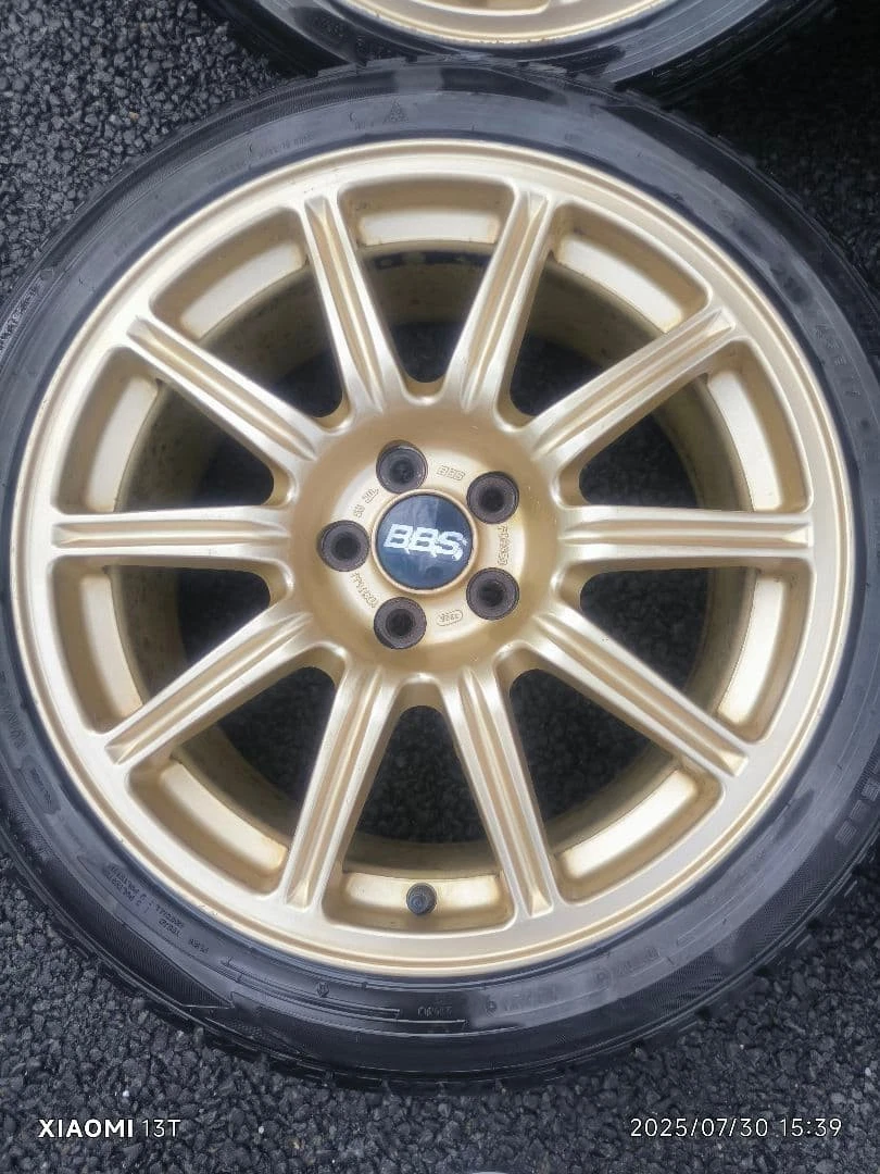 JDM Currently under negotiation: Subaru GDB BBS forging repair complet No Tires - Image 3