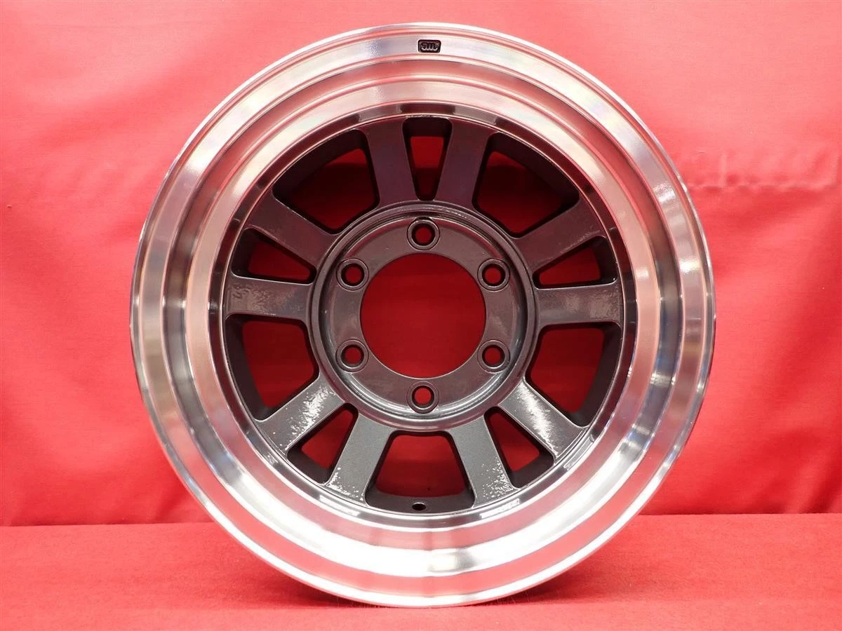 JDM Out of print rare 5Book American Racing Dasher used wheels 7J 15PC No Tires - Image 7