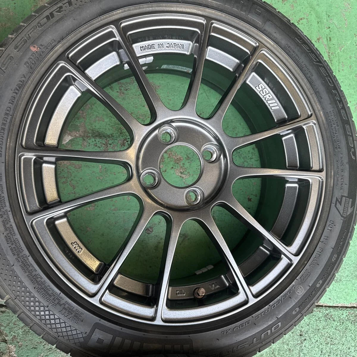 JDM SSR GTX04 6.5J +45 PCD100-4L 195/50R16 wheels for Vitz Yaris Aqua No Tires - Image 5