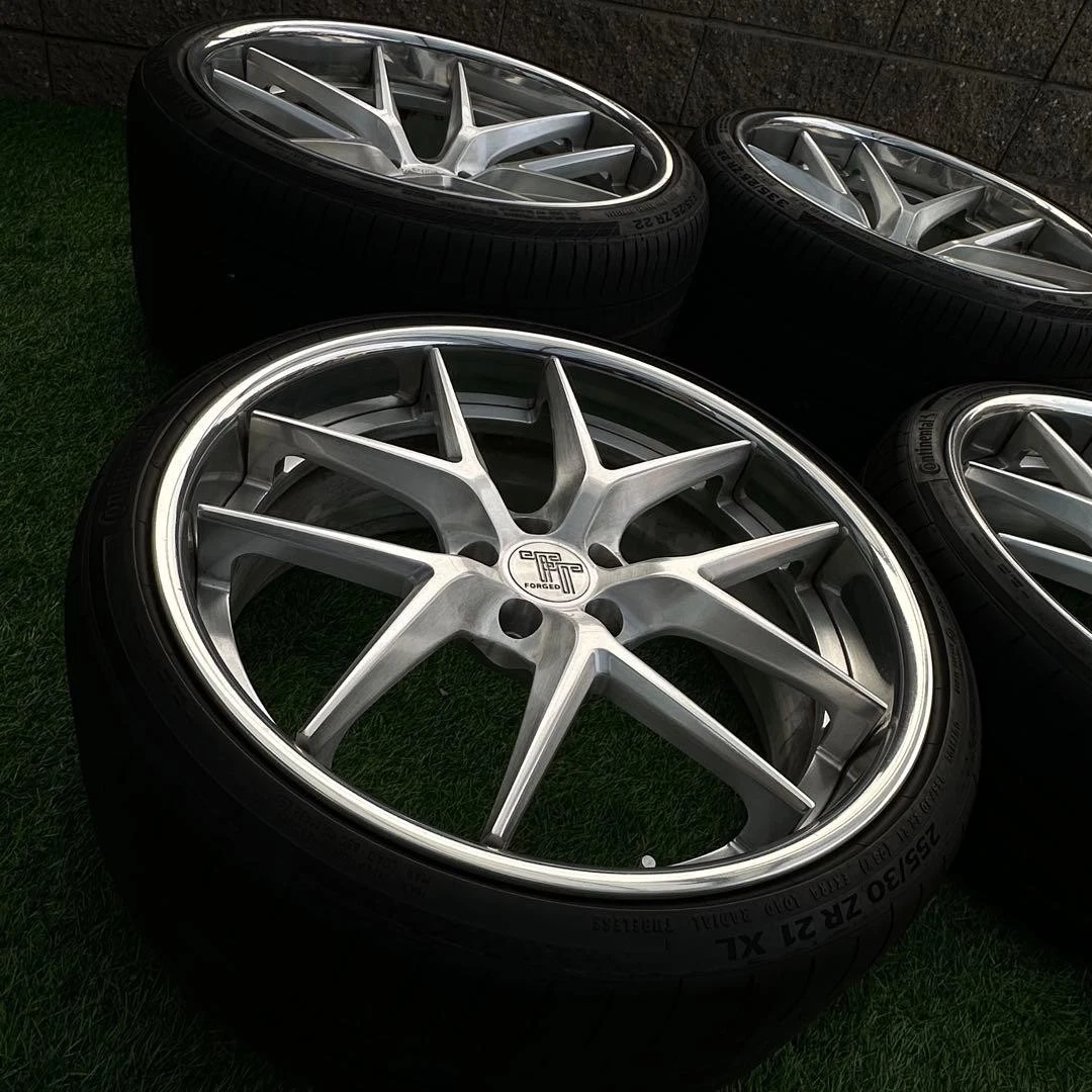 JDM T&T FORGED PCD114.3 maserati ferrari 22forging No Tires - Image 2