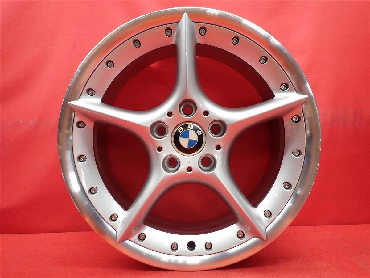 JDM Used BMW Z4 E85 BBS RT222/RT223 genuine Star Spoke 108 wheels 4Boo No Tires - Image 7