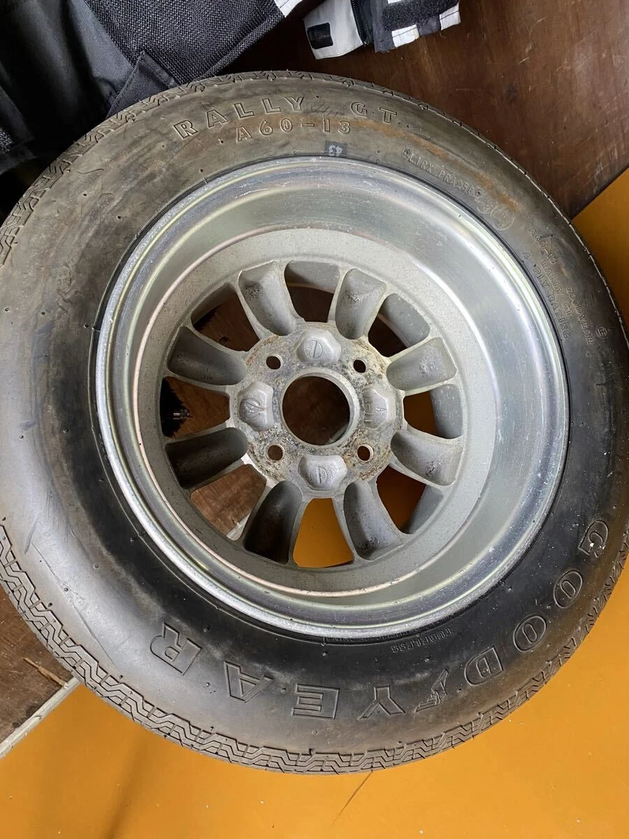 JDM 13-inch Watanabe 8-spoke 13x7J tire set for Hakosuka Kenmeri GX71 No Tires - Image 2