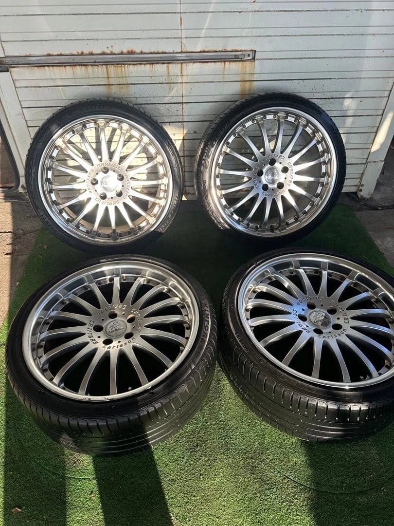 JDM Carlson CR1/16RS 21-inch wheels/tires for LS460 and LS600 No Tires